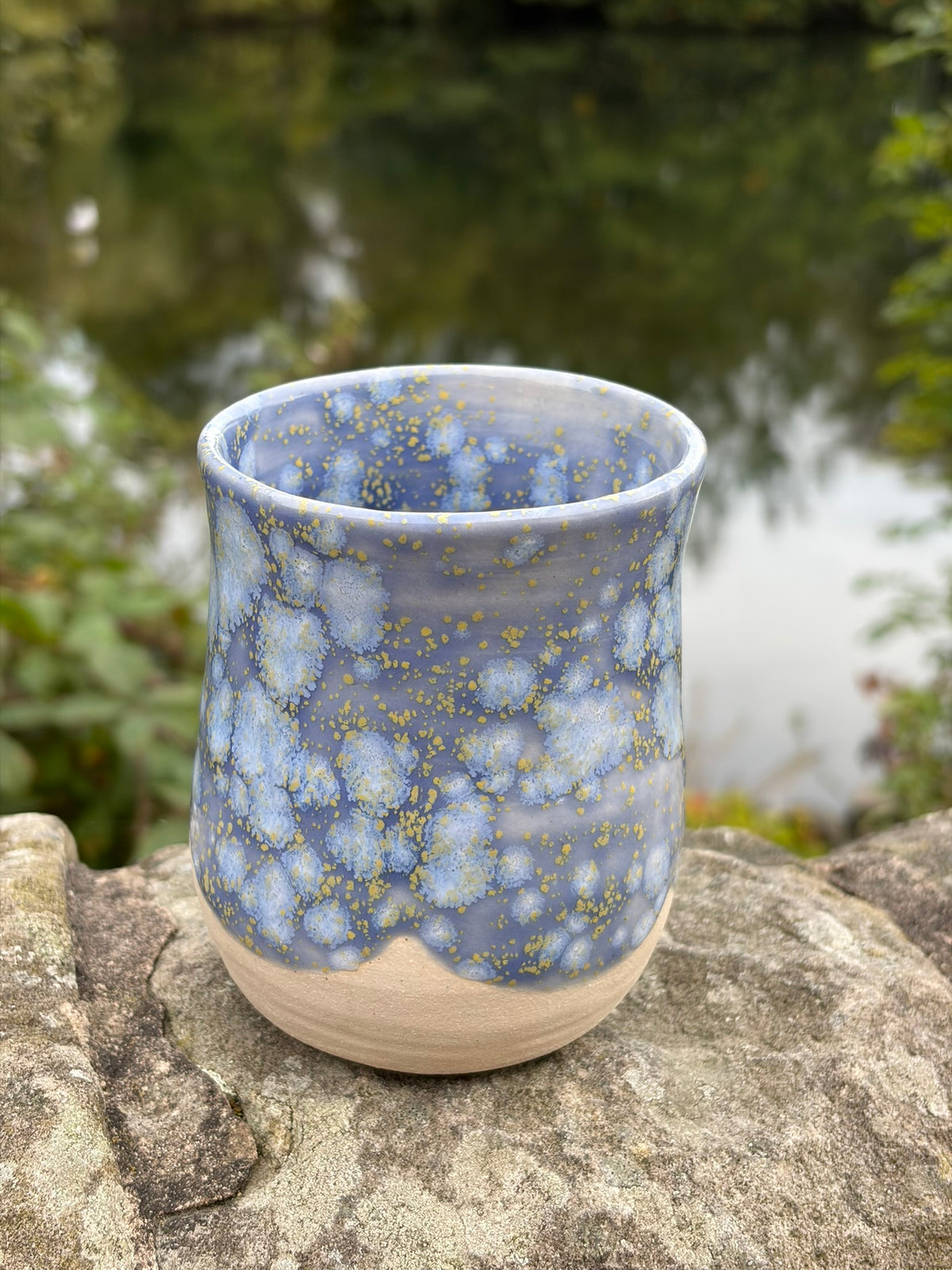 Blue Hydrangea cup