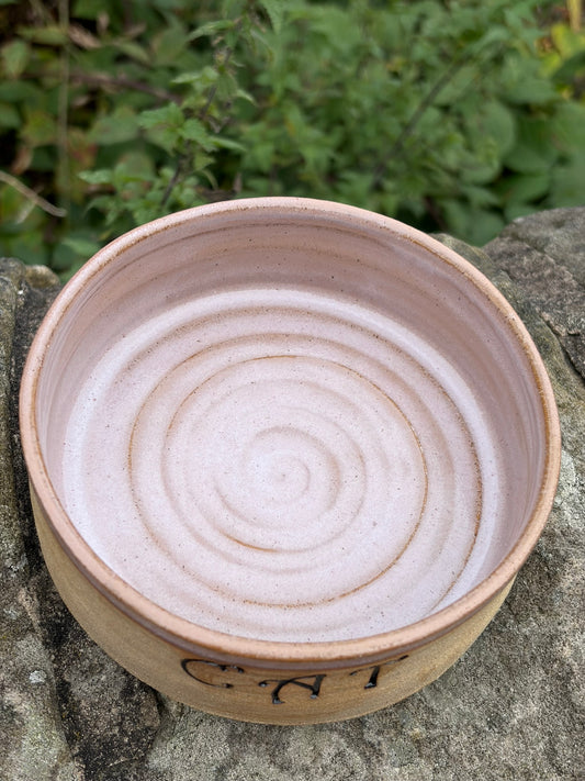 Lilac Cat Bowl